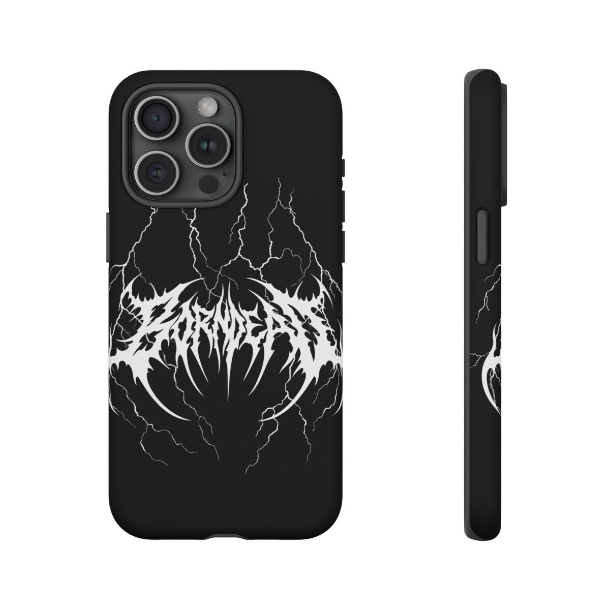 Black Metal Phone Case