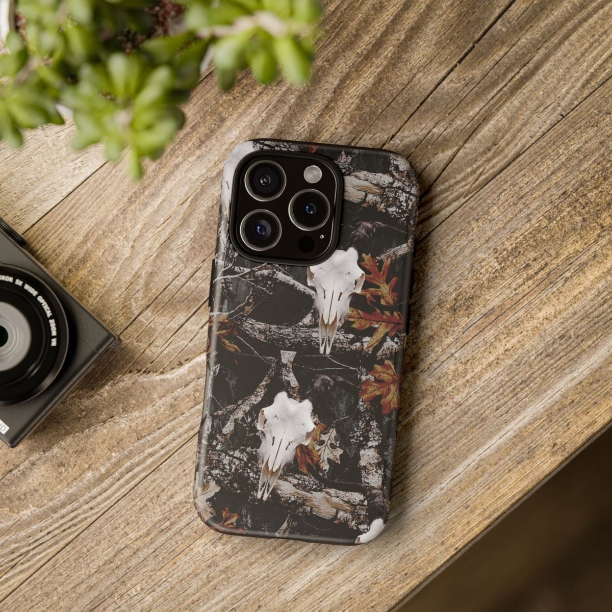 Goat Skull Tough Phone Case
