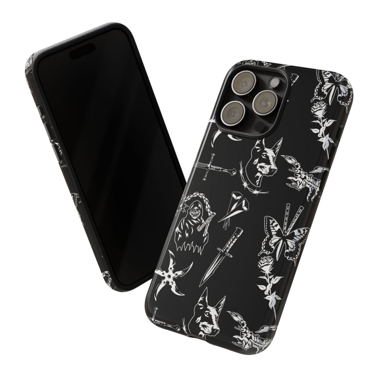 Dark Tattoo Tough Phone Case