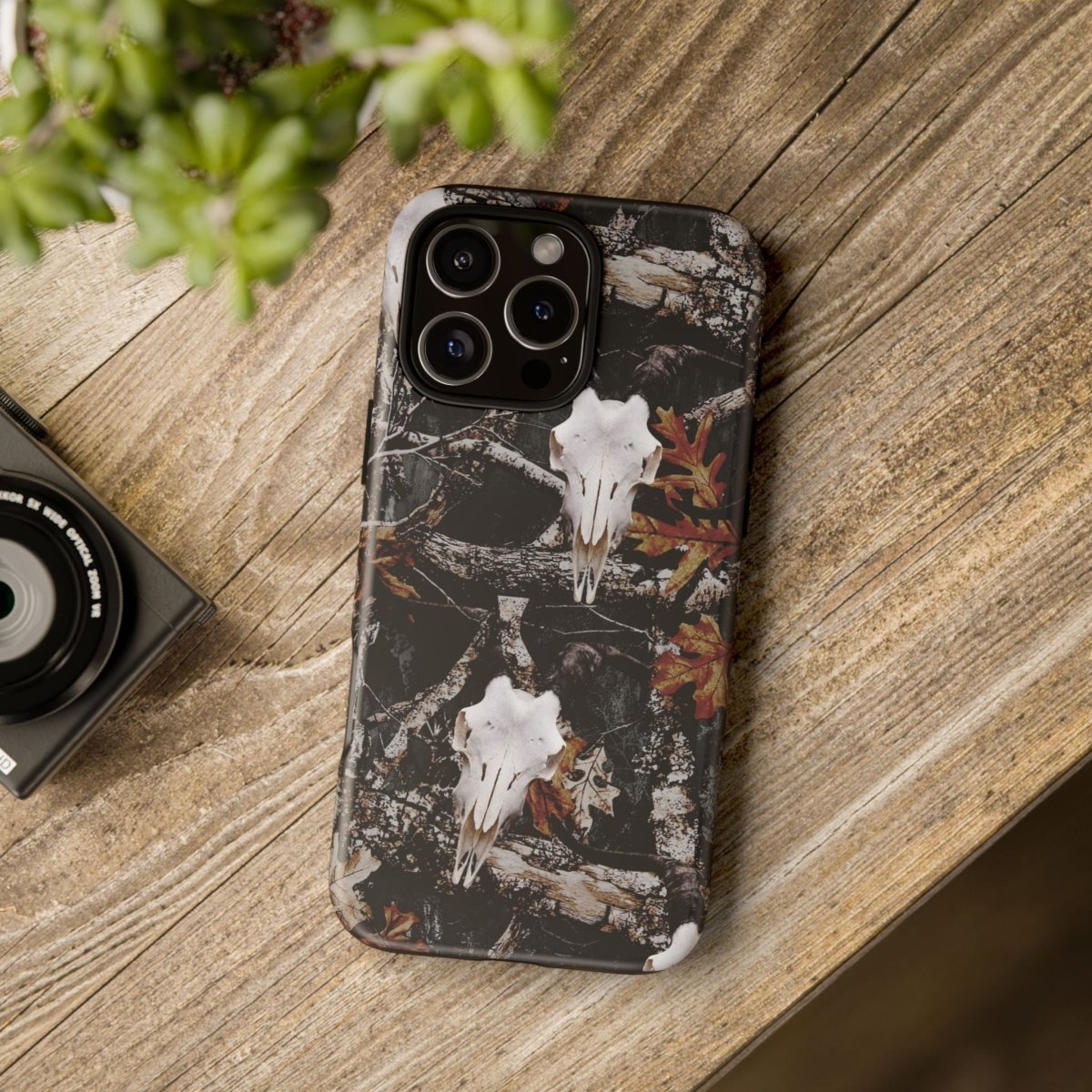Goat Skull Tough Phone Case