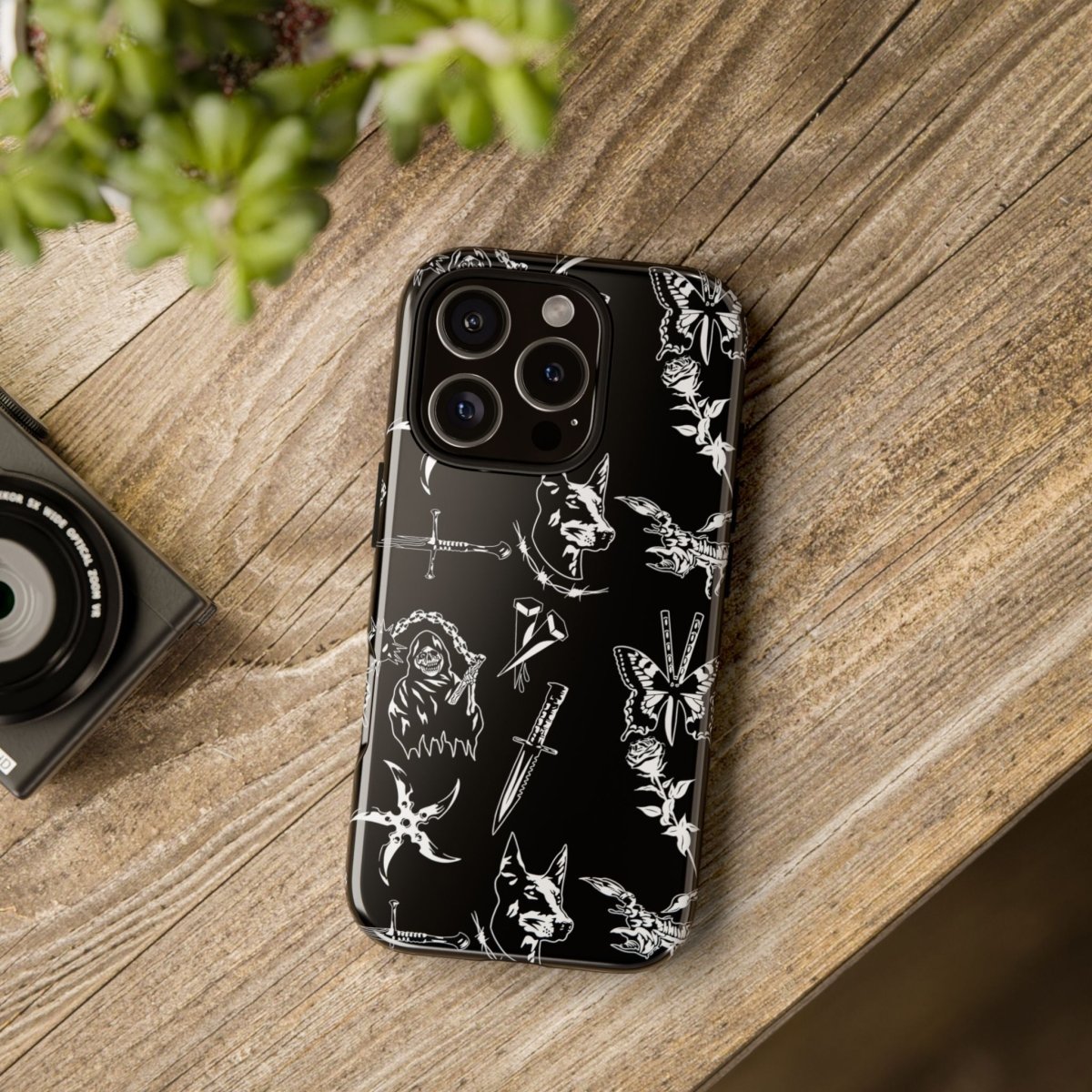 Dark Tattoo Tough Phone Case