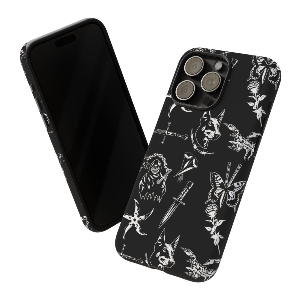 Dark Tattoo Tough Phone Case