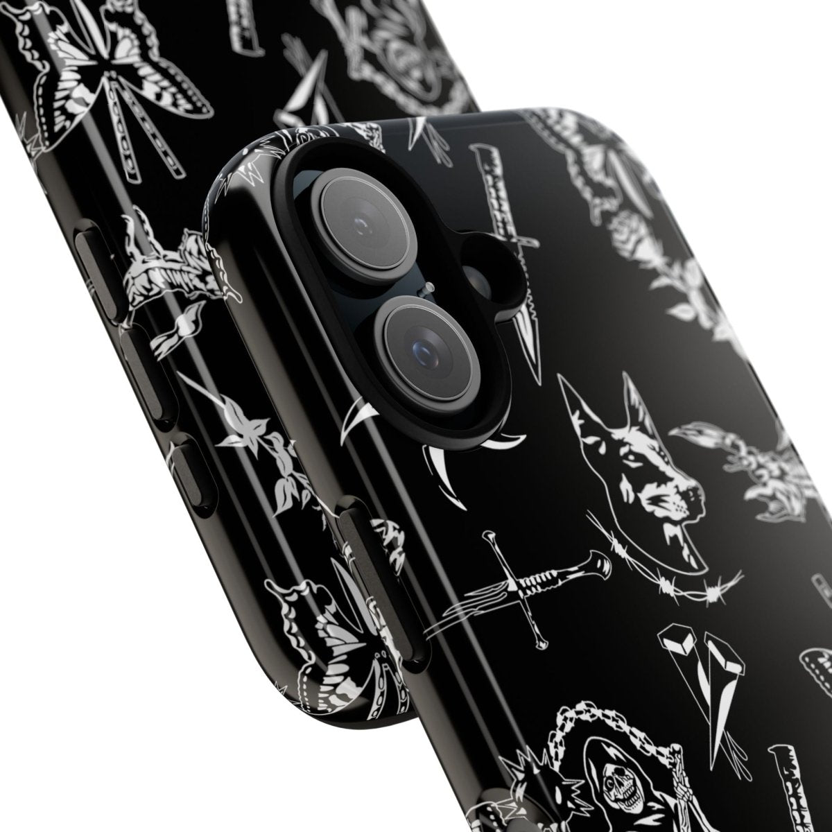 Dark Tattoo Tough Phone Case