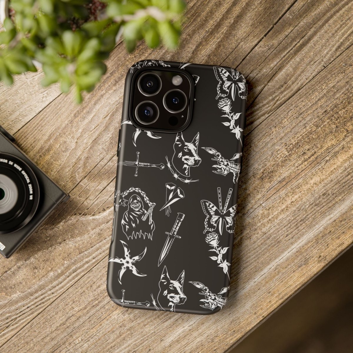 Dark Tattoo Tough Phone Case