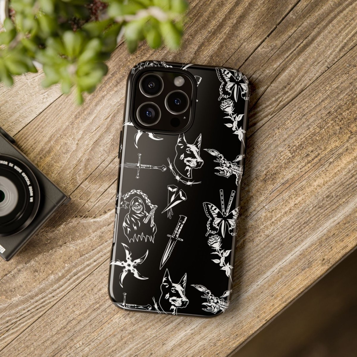 Dark Tattoo Tough Phone Case