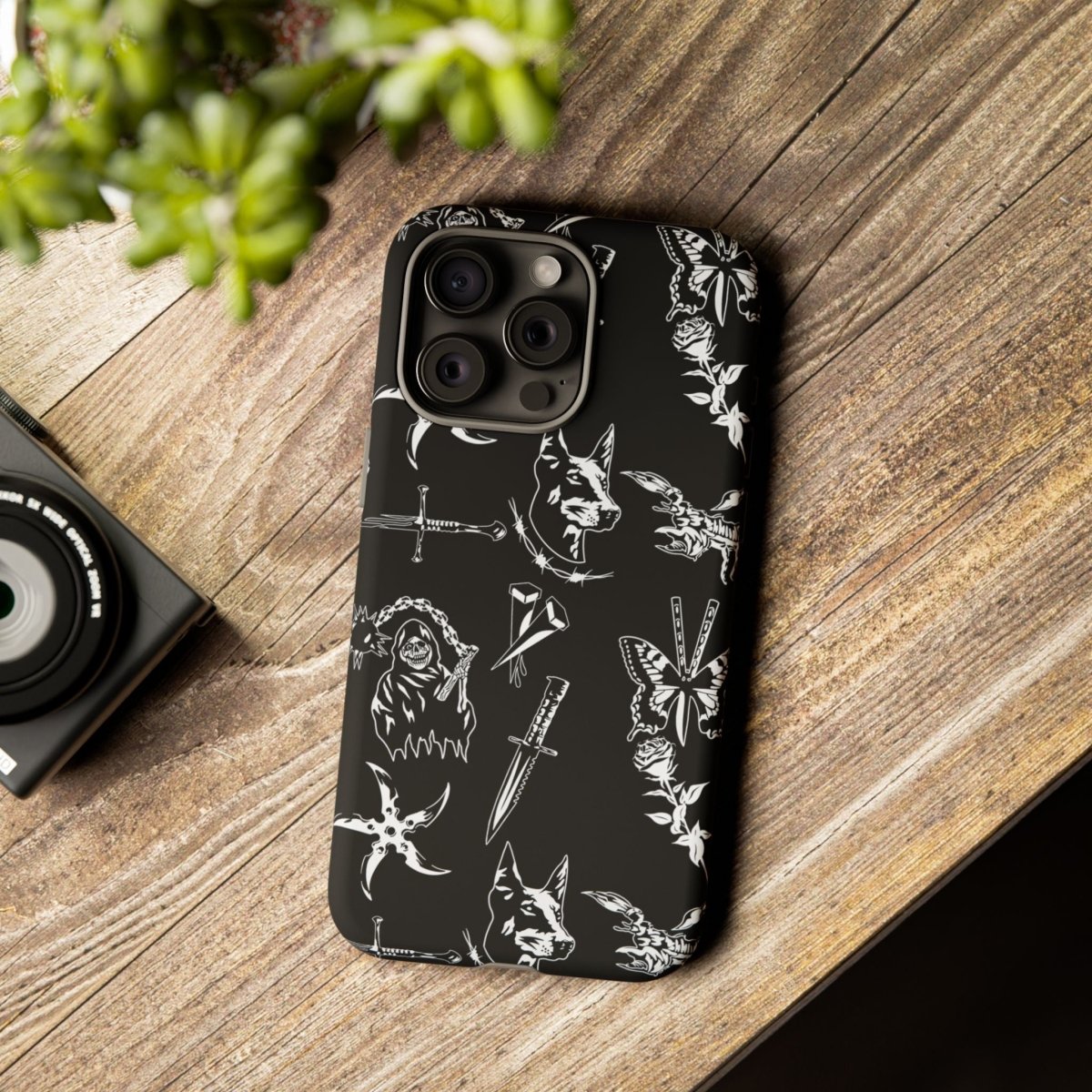 Dark Tattoo Tough Phone Case