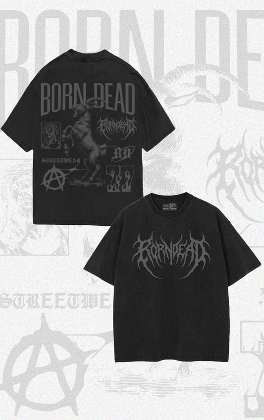 Goat 77 Tattoo Inspired Vintage Tee