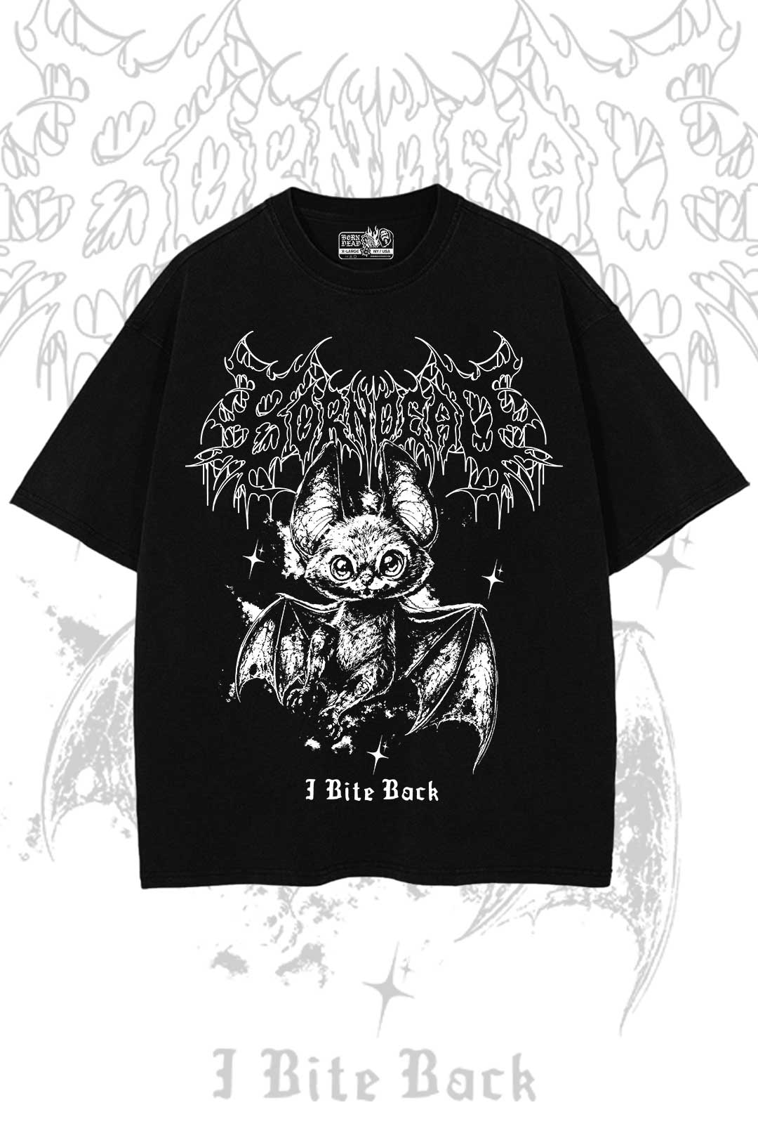 I Bite Back Streetwear Goth Inspired Tee