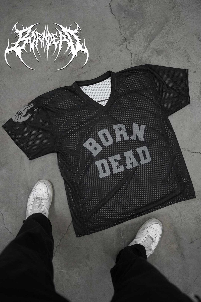 Born Dead American Football Jersey Hardcore Music Inspired