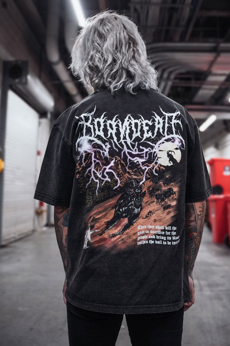 Born Dead Clothing Sacrifice Heavyweight Vintage Streetwear Tee