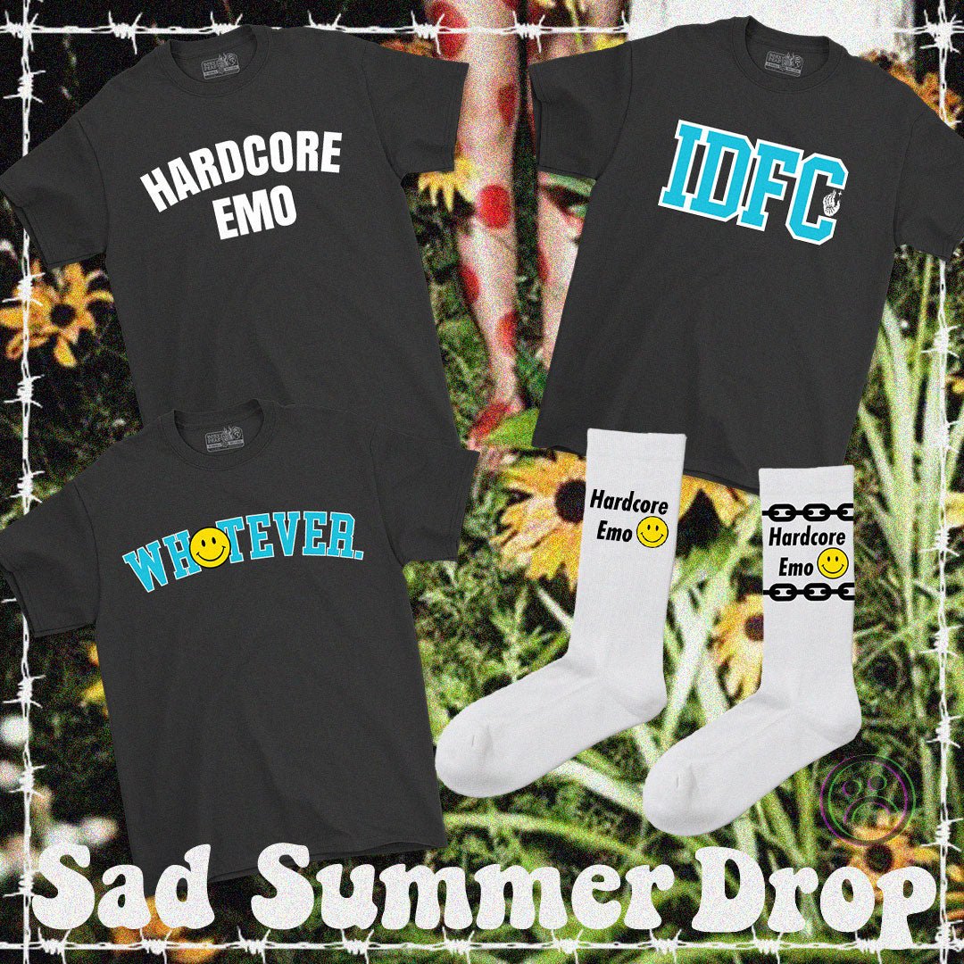 Sad Summer Collection: Emo Graphic Tees & More