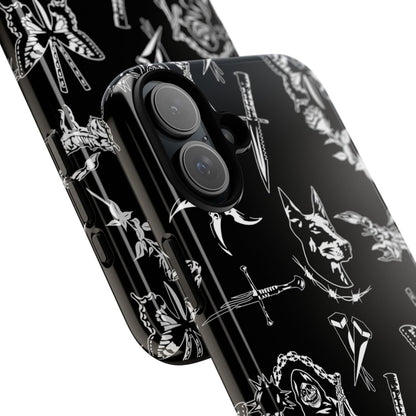 Dark Tattoo Tough Phone Case
