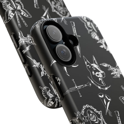Dark Tattoo Tough Phone Case