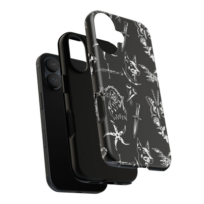 Dark Tattoo Tough Phone Case