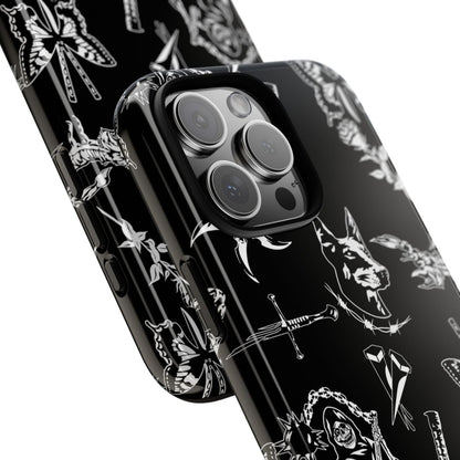 Dark Tattoo Tough Phone Case