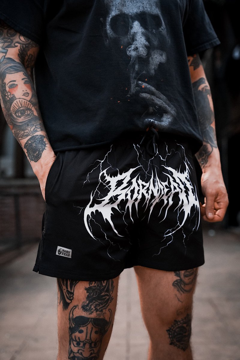Born Dead Logo Music Inspired Shorts