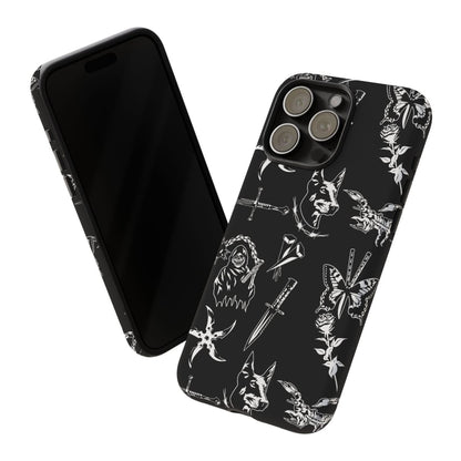 Dark Tattoo Tough Phone Case