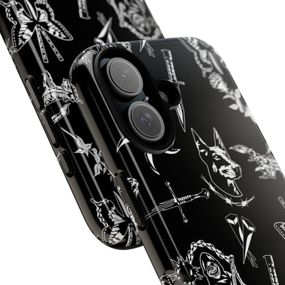 Dark Tattoo Tough Phone Case