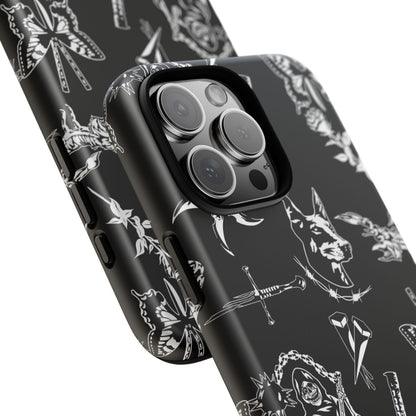 Dark Tattoo Tough Phone Case
