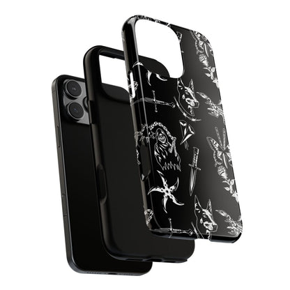 Dark Tattoo Tough Phone Case