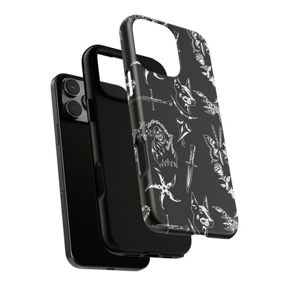 Dark Tattoo Tough Phone Case