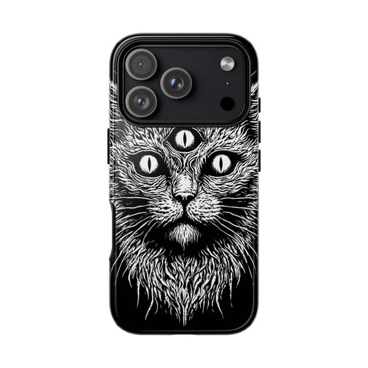 Mystical Cat Tough Phone Case
