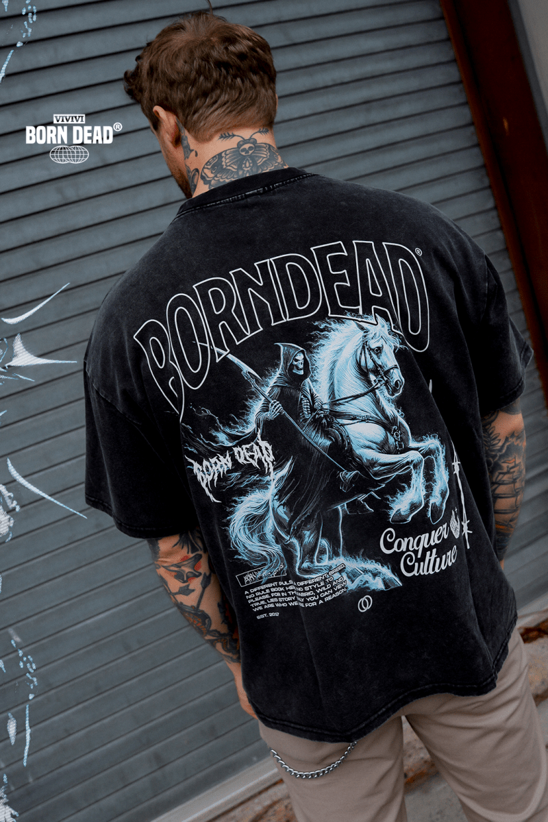 Conquer Culture Tattoo Inspired Vintage Tee