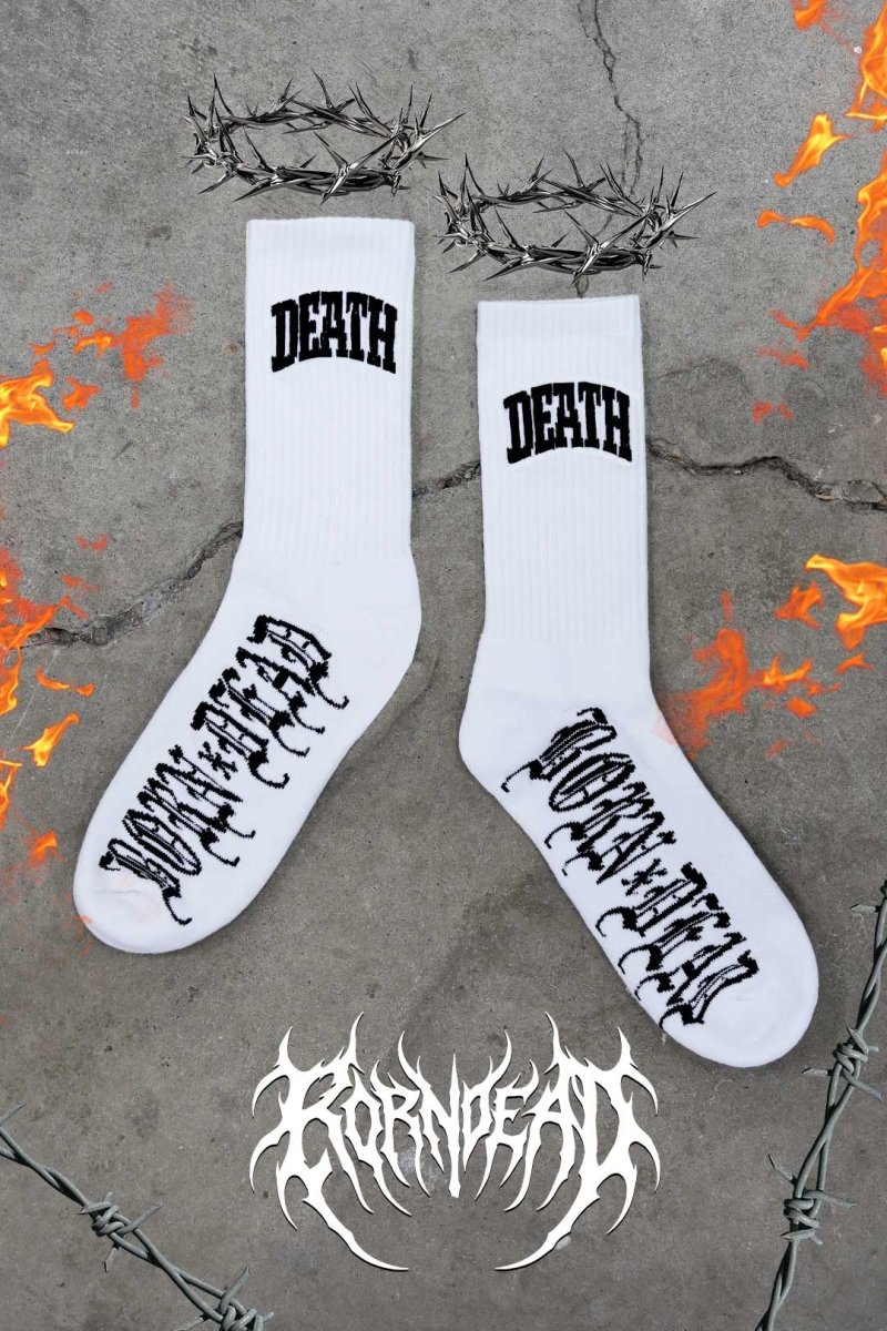 Death Tattoo Inspired Skatewear Socks