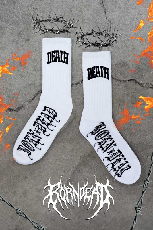 Death Tattoo Inspired Skatewear Socks