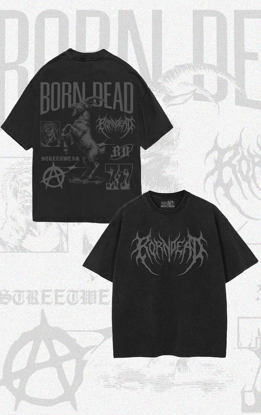 Goat 77 Tattoo Inspired Vintage Tee