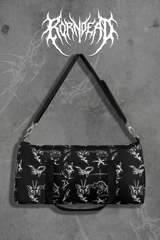 Tattoo Flash Duffel Bag