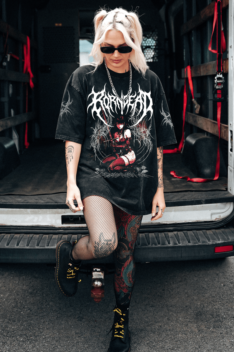 Shinigami Anime Inspired Vintage Tee