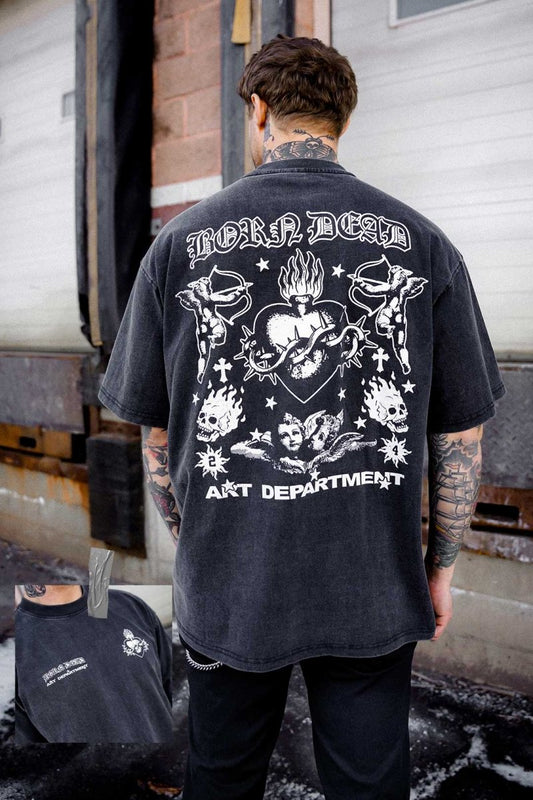 Art Department Tattoo Inspired Vintage Tee