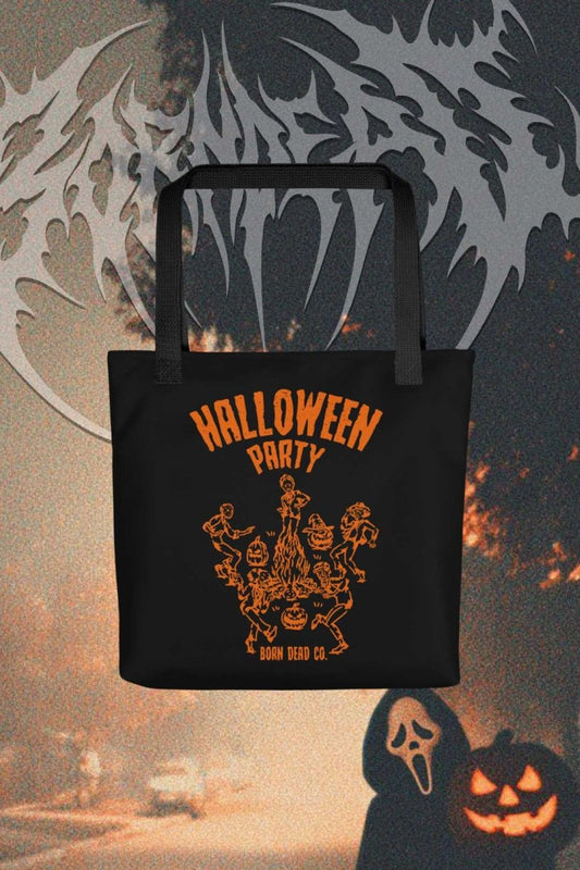 Halloween Party Candy Tote Bag