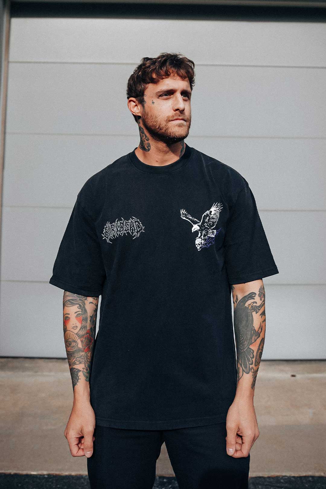Claws Of Death Tattoo Inspired Vintage Tee