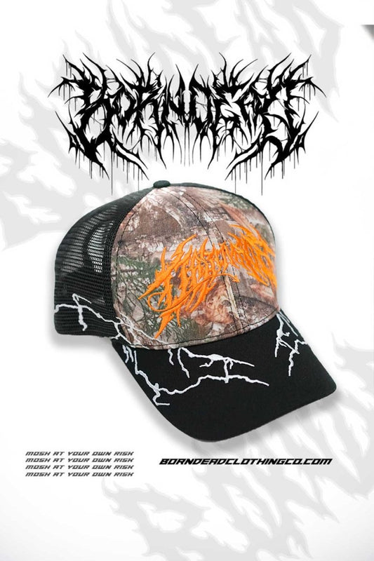 Deathcore Deer Camo Trucker Hat