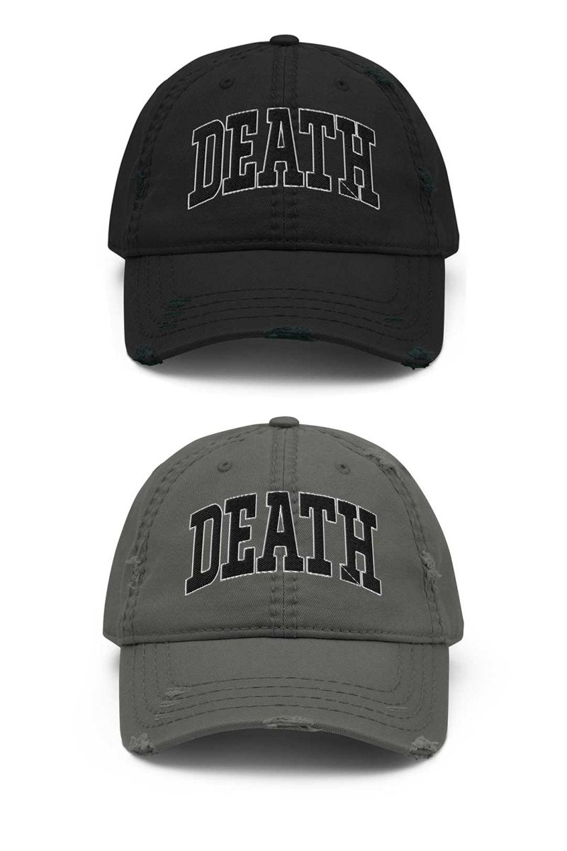 Distressed Death Dad Hat