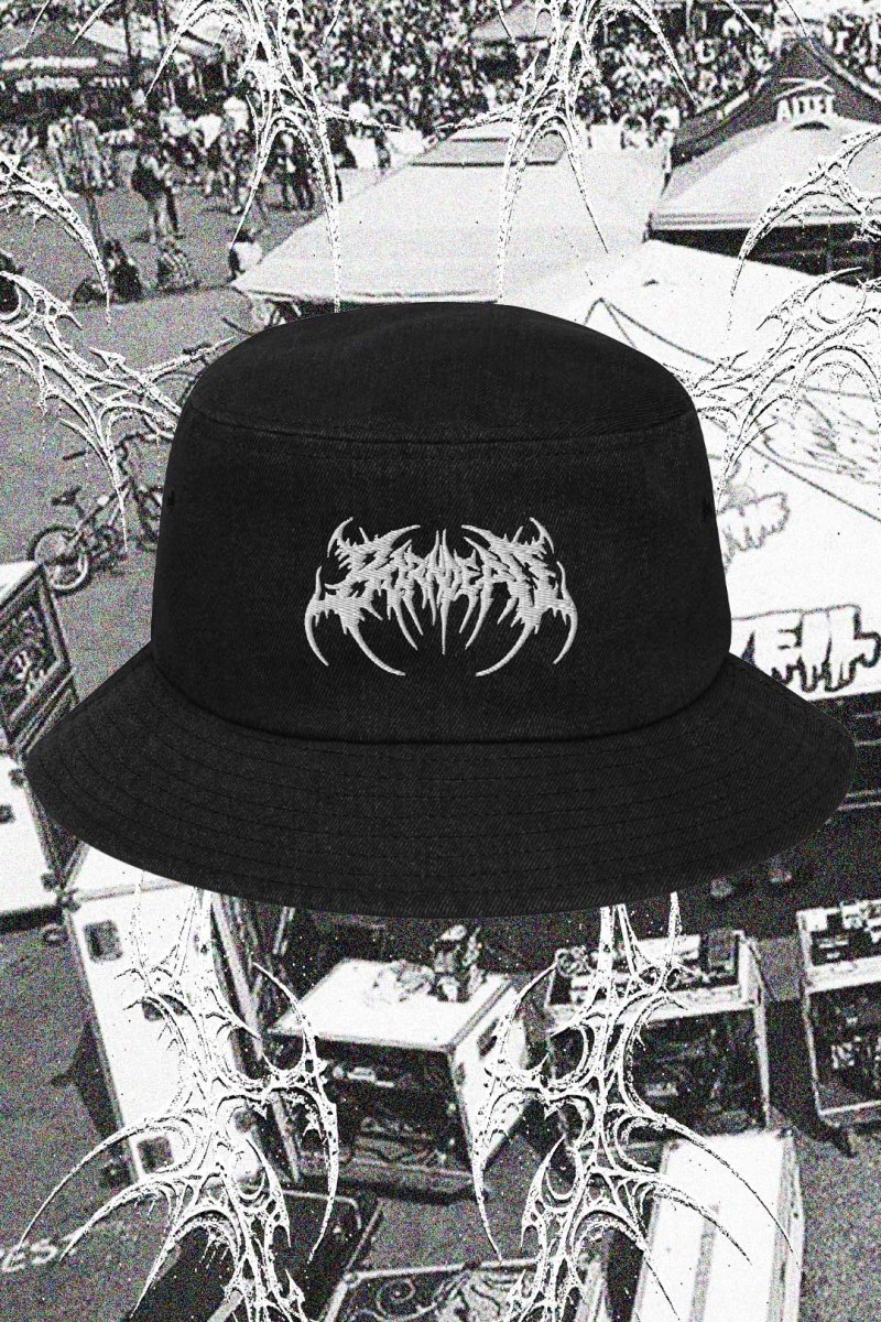 Denim Death-Core Bucket Hat