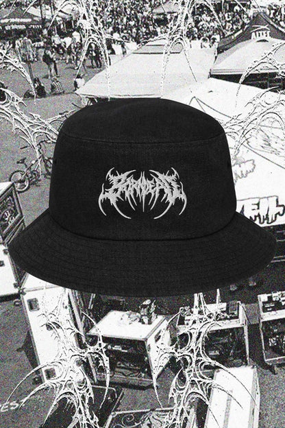 Denim Death-Core Bucket Hat