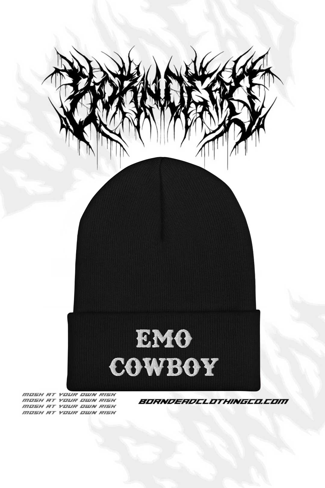Emo Cowboy Beanie