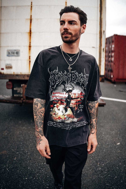 Follow The Leader Goth Inspired Vintage Tee