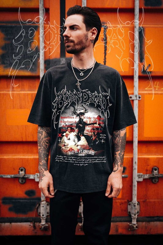 Follow The Leader Goth Inspired Vintage Tee