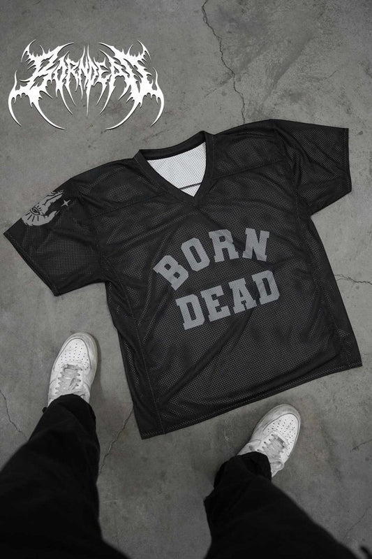 Born Dead American Football Jersey Hardcore Music Inspired