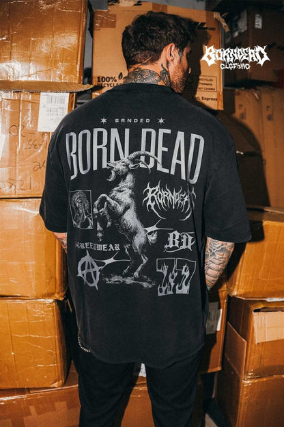 Goat 77 Tattoo Inspired Vintage Tee