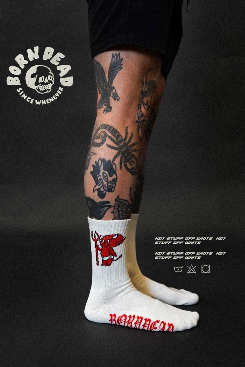 Hot Stuff Devil Socks Tattoo Inspired