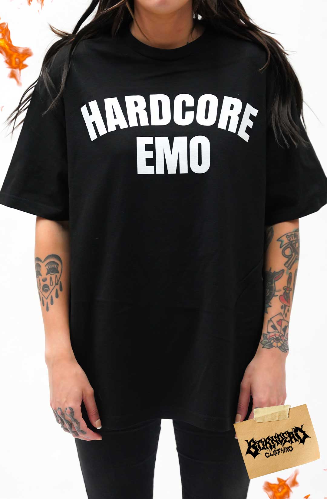 Hardcore Emo Graphic T-shirt