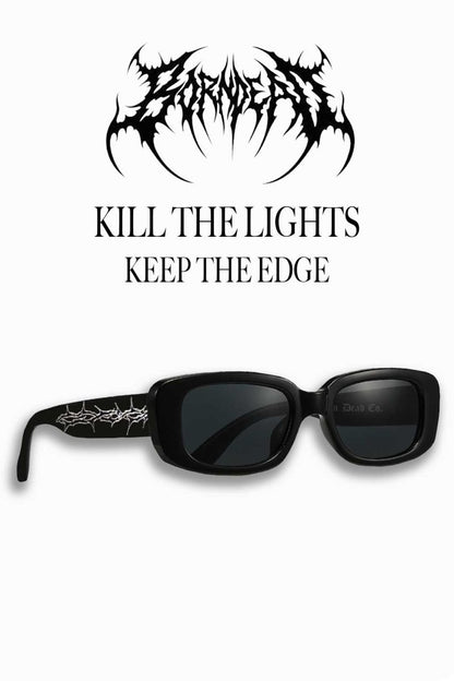 Thorn Dead Sunglasses Tattoo Inspired (Engraved in silver)