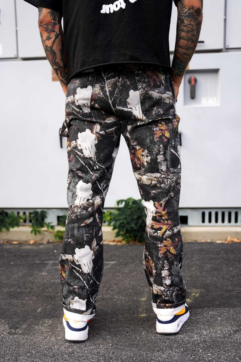 Bull Skull Camo Workman Pants