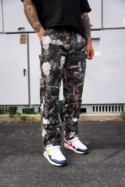 Bull Skull Camo Workman Pants
