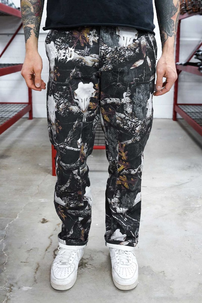 Real Tree Bull Skull Camo Workman Pants